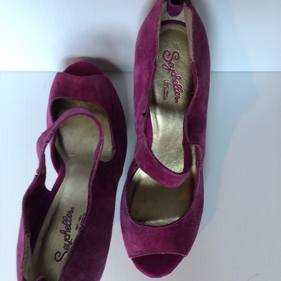 Pink platform shoes - Picture 4 of 5